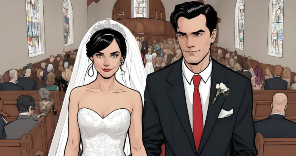 5 Best Wedding Churches in Florida: A couple walking on the isle in a Church